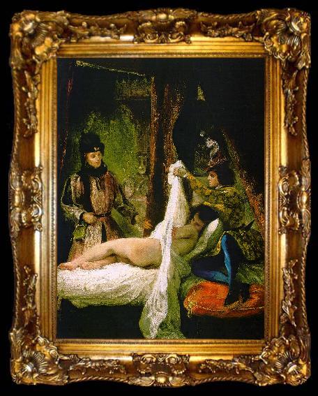 framed  Eugene Delacroix Louis d